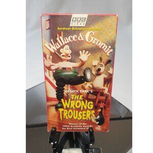 Wallace & Groomit - The Wrong Trousers VHS Tape